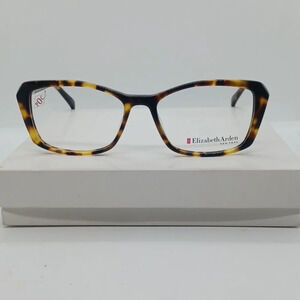 NWT WOMEN'S ELIZABETH ARDEN EYEGLASS FRAMES ROMONA DARK TORTOISE
